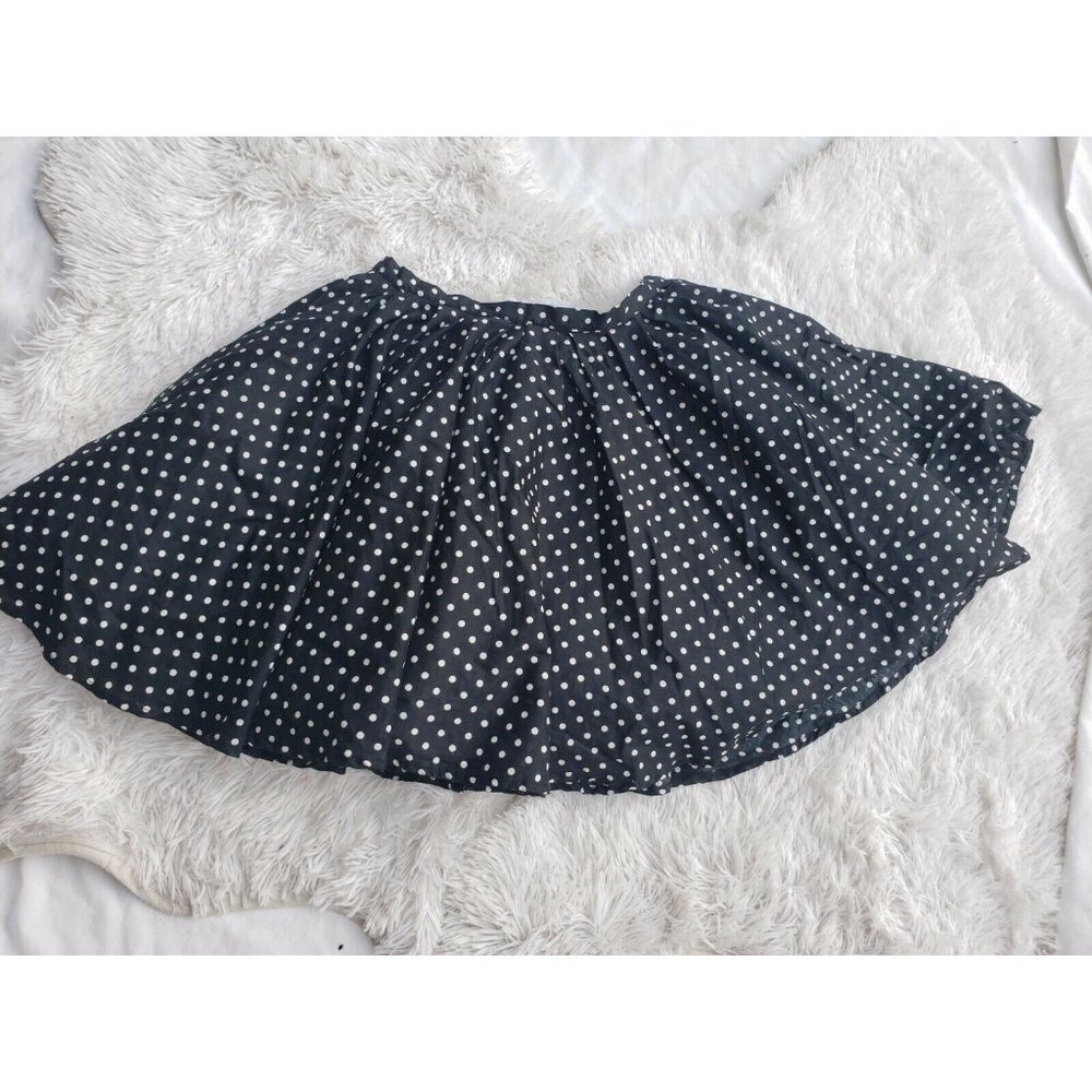 NWT Tulle A Belle Skirt Size 8 Black White Dots Party Dance Poofy School